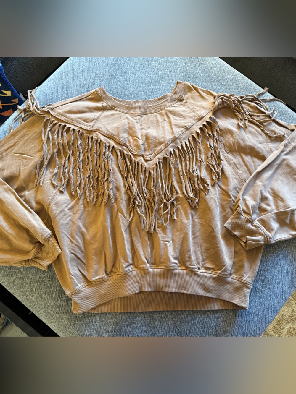 Lily and Lottie fringe sweatshirt